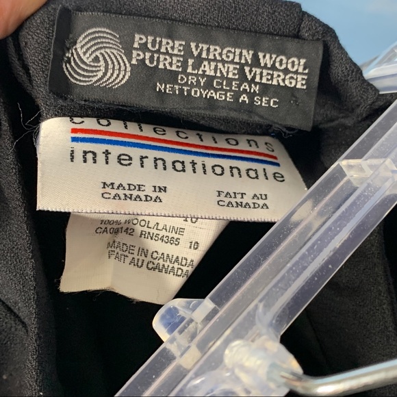 Collections Internationale-Black MidiSkirt size 10 - Picture 11 of 12